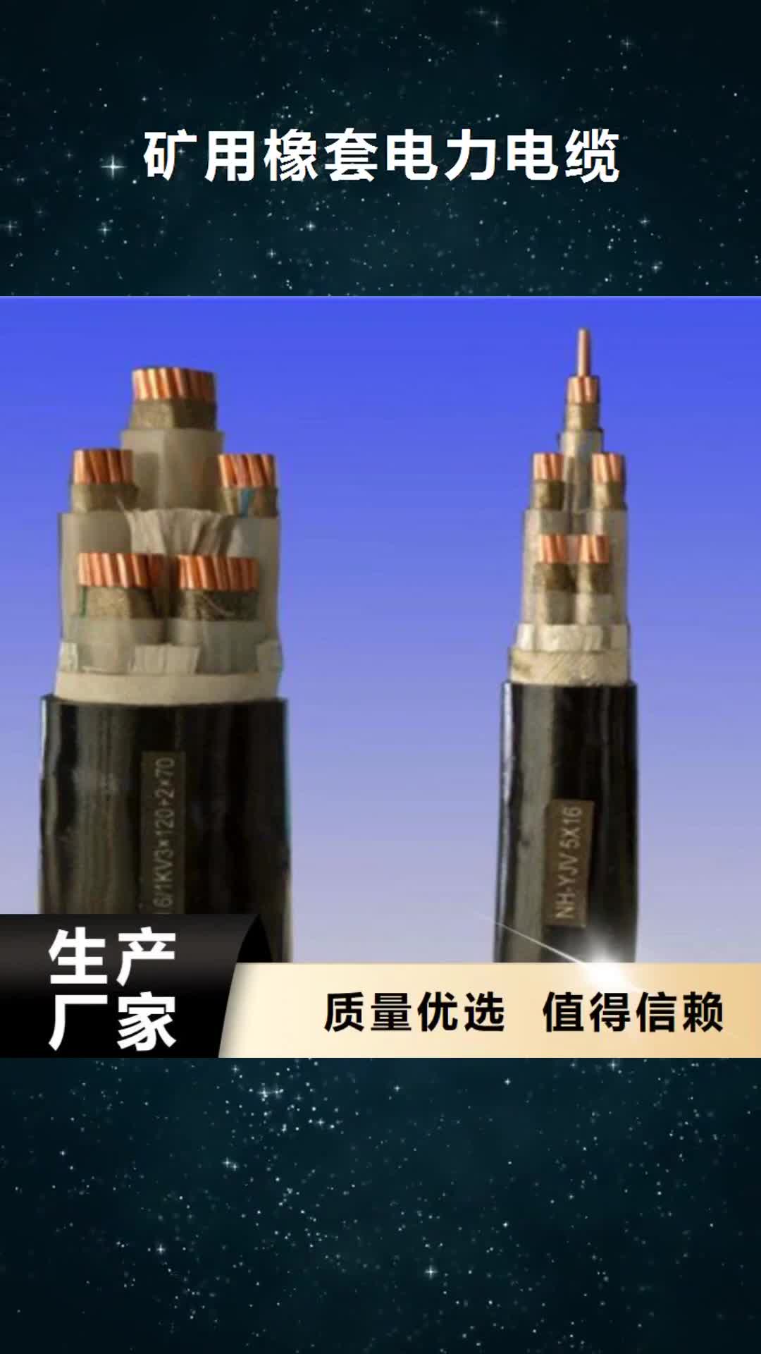 承德【矿用橡套电力电缆】 矿用电缆本地配送