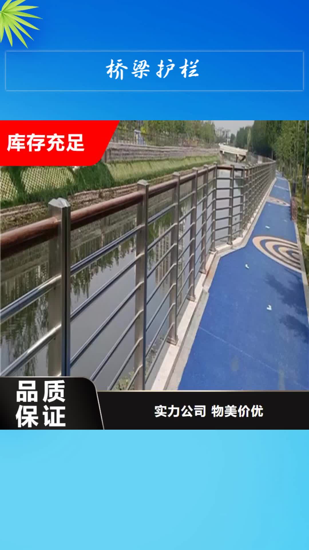 包头 桥梁护栏-【桥梁防撞护栏】实力才是硬道理